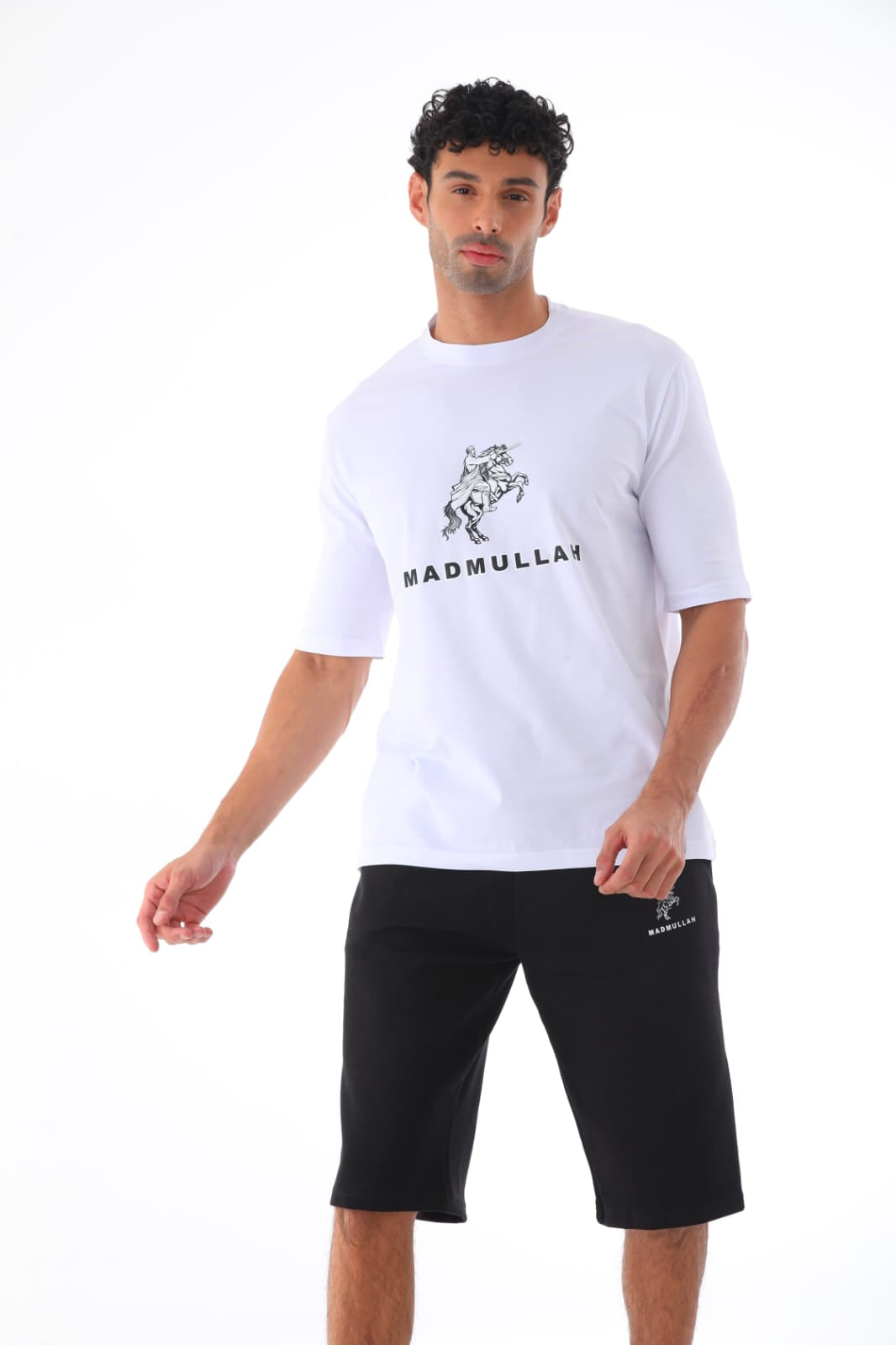 MAD T-Shirt White And Black