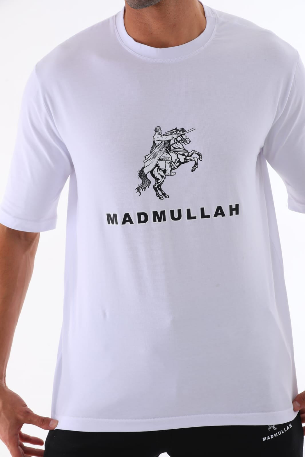 MAD T-Shirt White And Black