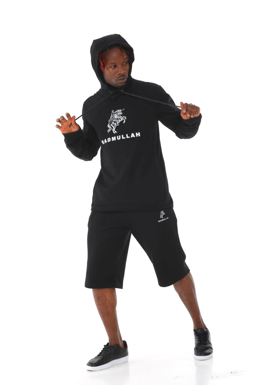 Ibmo Hoodie Gray And Black