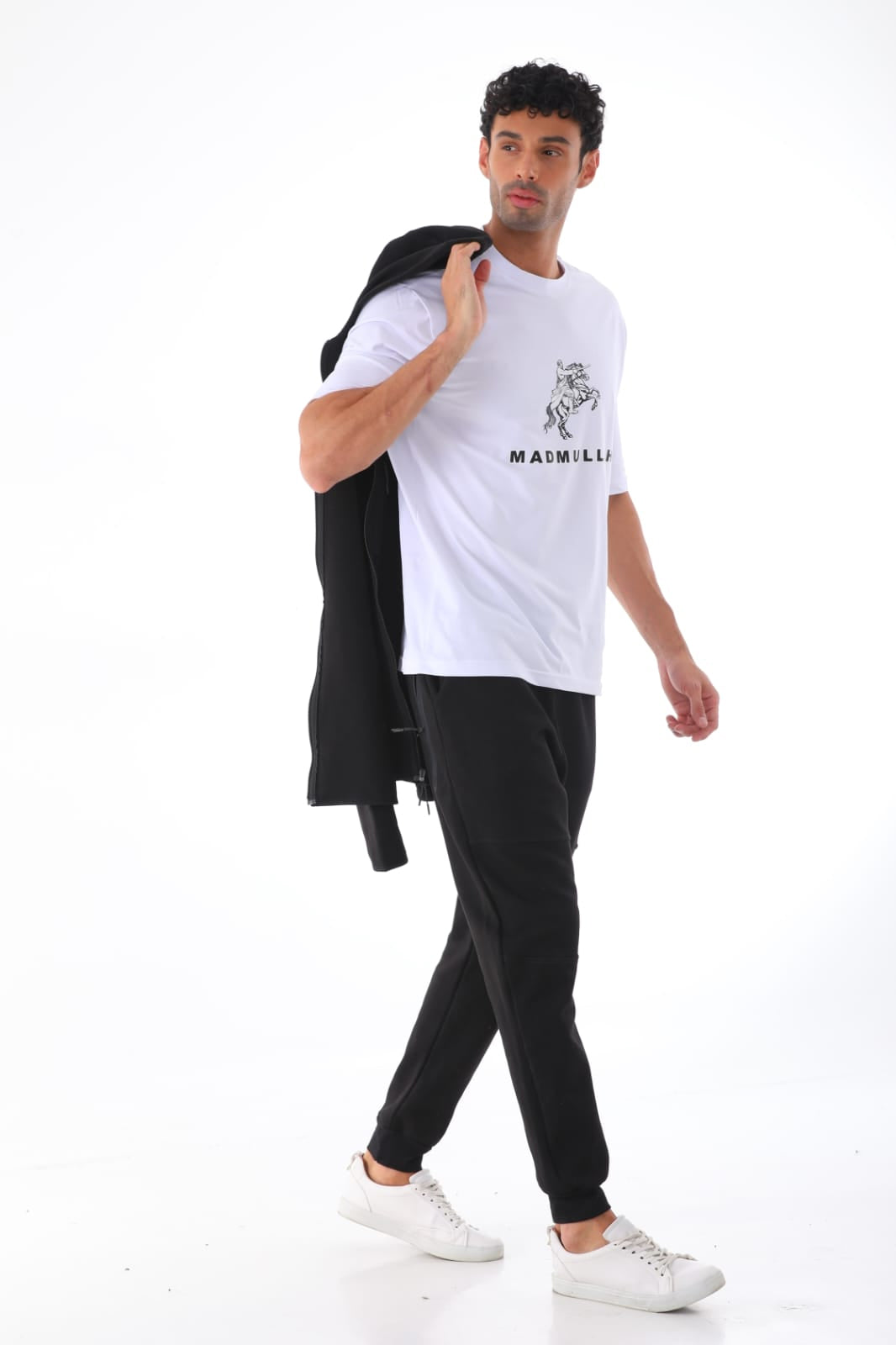 MAD T-Shirt White And Black